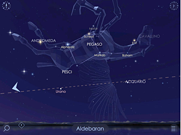 La costellazione di Pegaso La costellazione di Pegaso