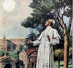 Papa Pio XII fu testimone dell'avvistamento di un oggetto alieno nell'ottobre del 1950, mentre stava passeggiando per i giardini del Vaticano. L'oggetto, visto in tre differenti occasioni,  era simile ad un disco argenteo e luminoso che roteava su se stesso lanciando all'intorno fasci di luce multicolore