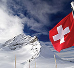 Jungfraujoch colpo d’occhio sulle Alpi innevate