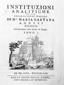  Un personaggio del Toro: Maria Gaetana Agnesi