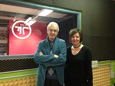  Massimo Centinio con Rosalba Nattero a Radio Flash