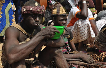 Les baatonu en pleine festivité de la Gaani 