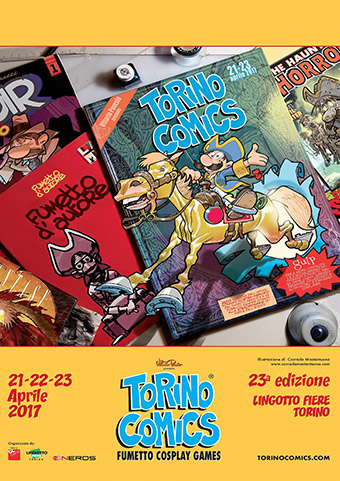  Arrivano i fumetti al Lingotto Fiere dal 21 al 23 aprile