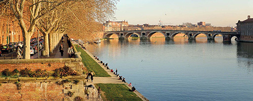 Garonna: le arcate del Pont Neuf 