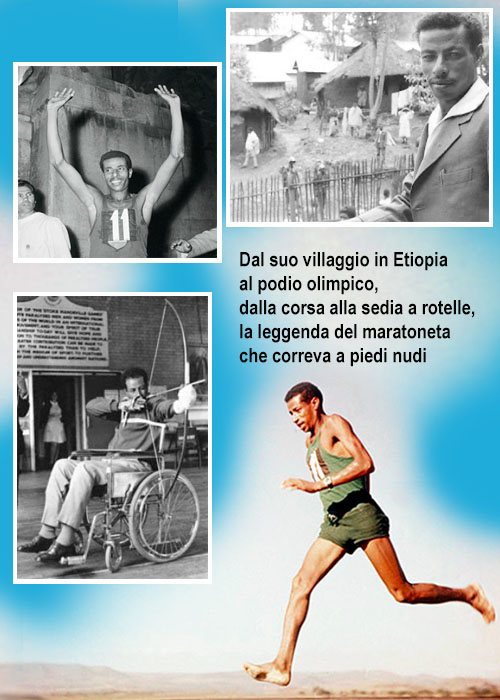 Un personaggio del Leone: Abebe Bikila