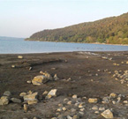 Lago di Bracciano: il fondale a pietraia 