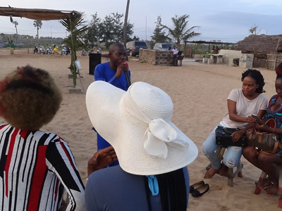 Allocution de bienvenue de l'Aumonier Ouest Africain de l'écospiritualité et présentation du concept et autres 