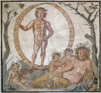  La Ruota d’Oro di Fetonte in un mosaico medievale 