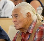 Ben Sherman, Oglala Lakota, President World Indigenous Tourism Alliance, at the United Nations of Geneva 