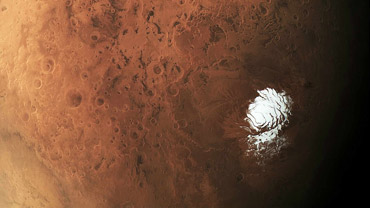 Marte ripreso dalla sonda MarsExpress (ESA) 
