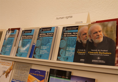 Il libro di Barbadoro-Nattero “I Popoli Naturali e l’Ecospiritualità” al bookshop dell’ONU insieme alla brochure dedicata al Presidente scomparso