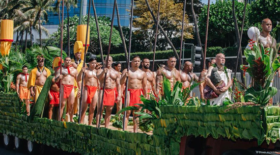 A Hawaiian ceremony conducted by Kai Markell