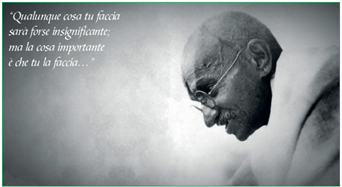 Mohandas Karamchand Gandhi (1869-1948).