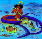 Une représentation de la divinité Mamiwata