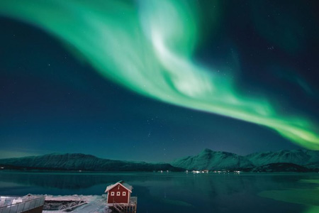 Malangen, in Norvegia, è tra i migliori luoghi al mondo per osservare la northern light