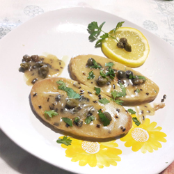 Quorn al limone e capperi