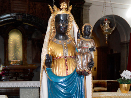 La Madonna Nera di Oropa