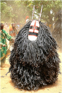 Masque d'animiste, Burkina Faso