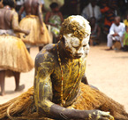 Cerimonia Voodoo in un villaggio del Benin