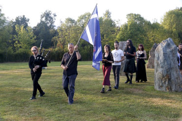 La “Processione del Graal” ispirata al libro “Perceval” di Chretien de Troyes scritto nel 1190