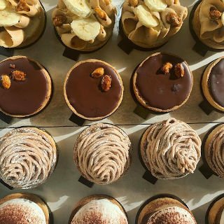 Dolci vegan della Patisserie Zoï a Lione