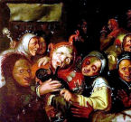 Frans Floris il Vecchio, "Festa di sciocchi"