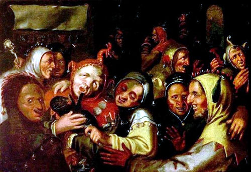 Frans Floris il Vecchio, "Festa di sciocchi"