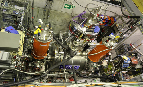Vue de l'expérience BASE (Image: CERN)