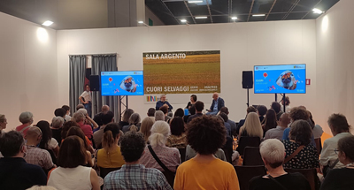 L’evento al Salone Internazionale del Libro di Torino 2022 in cui Odifreddi ha dialogato con Enrico Moriconi, Garante diritti animali della Regione Piemonte, presso la Sala Argento. Ha moderato Rosalba Nattero