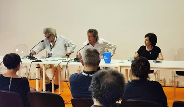Gino Steiner Strippoli presenta il libro “Viandanti del Tempo” al Salone Internazionale del Libro di Torino 2022 insieme con Rosalba Nattero e Guido Barosio