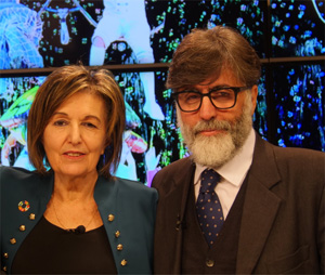 Filippo Portoghese con Rosalba Nattero