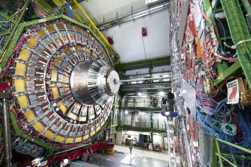 LHC, Large Hadron Collider, the famous particle accelerator at CERN