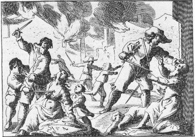 Pasque Piemontesi, incisione di Jodocus Hondius III. Con il termine “Pasque piemontesi” si indicano le persecuzioni in Piemonte di cui furono vittima i Valdesi