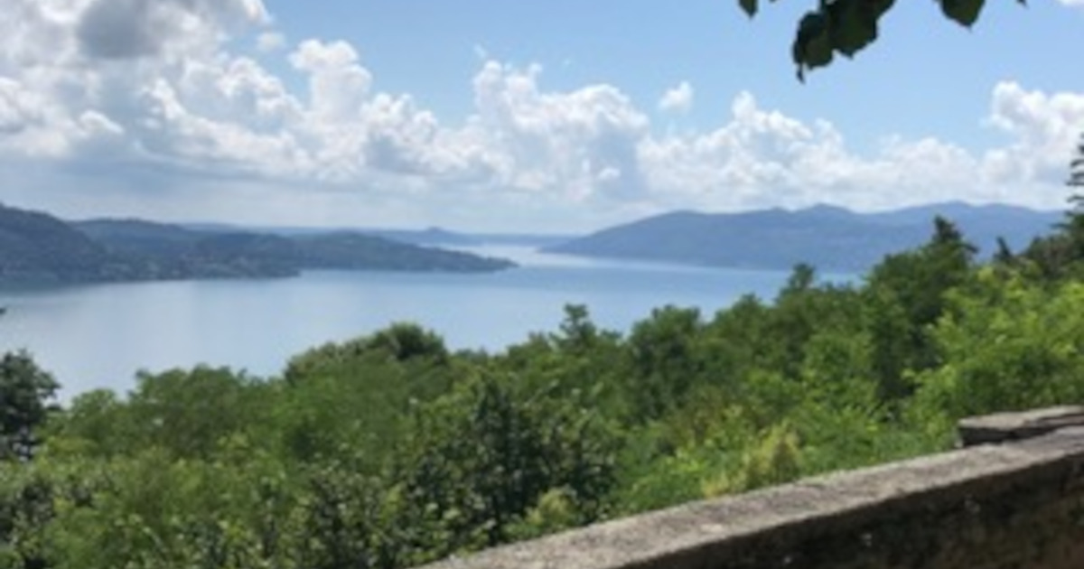 Il Lago Maggiore visto dal Sacro Monte di Ghiffa