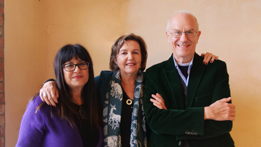 I tre relatori, da sinistra: Katia Bernacci, Rosalba Nattero e Massimo Centini